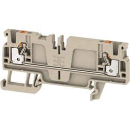 WEIDMÜLLER A2C 2.5 DT-FS - Borne de paso Klippon® Connect, serie a beige
