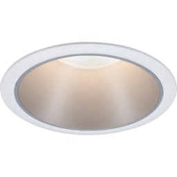 PAULMANN PLM 93398 - Cole luminaria empotrada, GU10, blanco mate/plata