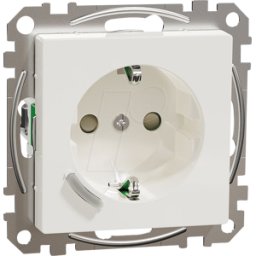 SCHNEIDER ELECTRIC WISER 2380-0319 - Zócalo, 1x, blanco polar, brillante, Zigbee
