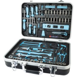 BRÜDER MANNESMANN MAN 25102 - Juego de herramientas, caja de herramientas, universal, 98 pieza