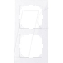 MERTEN EL MPU 4020-3625 - M-PURE, marco, doble, blanco activo, brillante