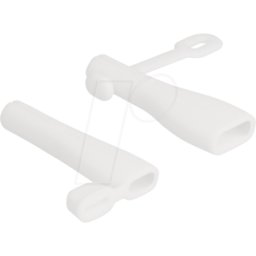 DELOCK 64206 - Funda guardapolvo, conector USB-A y USB-C blanco