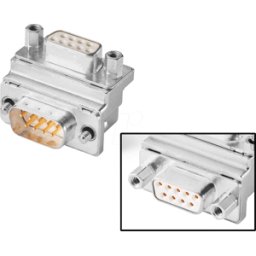 SIEMENS HMI WINKEL MW - Adaptador de ángulo de 90°, 1:1, macho, hembra, 9 v&iacut