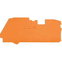 WAGO 2116-1292 - Placa final e intermedia, 1 mm de grosor, naranja