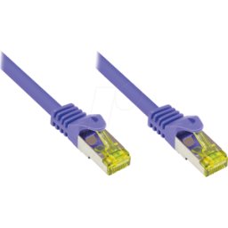 GOOD CONNECTIONS GC 8070R-030V - Cable de conexión - cable bruto Cat.7, violeta, 3 m
