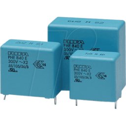 KEMET PHE840 15N 300 - Condensador antiparasitario, X2, 15 nF, 300 V, RM 10.0, 105°C, 2