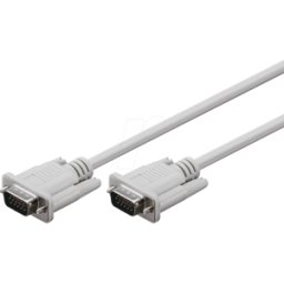 GOOBAY 68312 - Cable VGA de monitor de 15 pines, conector VGA de 3 m