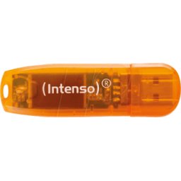 INTENSO RBL 64GB - Memoria USB, USB 2.0, 64 GB, Rainbow-Line