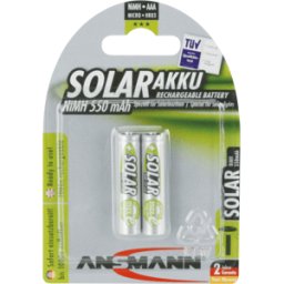 ANSMANN ANS 1311-0001 - Batería NiMH, AAA (Micro), 550 mAh, para luces solares