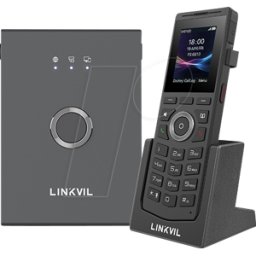 FANVIL W710P - Teléfono DECT, sistema multicelular, 1 terminal, negro