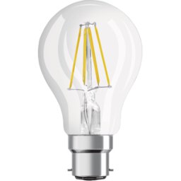 LEDVANCE GMBH OSR 075592674 - Lámpara LED STAR B22d, 7 W, 806 lm, 4000 K, filamento
