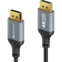 SONERO SON SPC-DP100-30 - DisplayPort 1.2 cable, 4K 60 Hz, 3.0 m