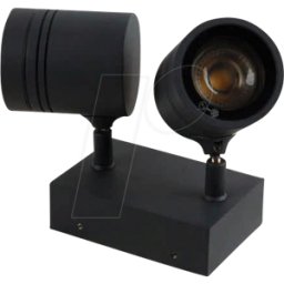 HEITRONIC HEIT 500053 - Lámpara de pared LED BORNEO, 2x zócalo GU10, IP65