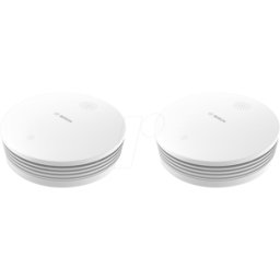 BOSCH SMART HOME BSH 8750002142X2 - Dispositivo de alarma de humos II, 2 piezas