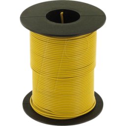 ECON CONNECT ECON KL025GE50 - lambre de cobre trenzado 0.25qmm bobina amarilla 50m