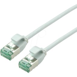 ROLINE RECYCLED MATERIAL ROLINE 21453301 - Cable de interconexiones Cat.6a (clase EA) U/FTP, Slim, gris, 0,