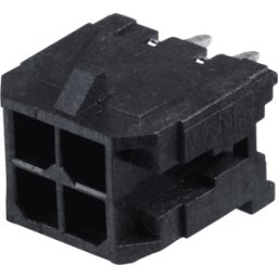 MOLEX 430450412 - Conector macho Molex - Micro-Fit - 2 x 2 polos - macho