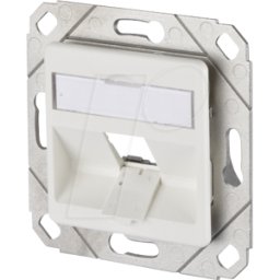 METZ CONNECT BTR 1309141102-E - Módulo caja de conexiones UPZ 1 Port, blanco puro