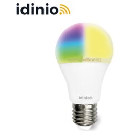 IDINIO 140125 - Idinio Smart WiFi E27, 9 W, 806 lm, RGBW