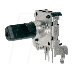 ALPS STEC12E05 - Transmisor de pulso rotativo, 24 pulsos / 24 detents, horizontal