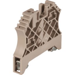 WEIDMÜLLER WEW 35/2 - Escuadra final Klippon® Connect, serie W, beige