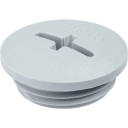 LAPP 52006121 - Tapón ciego, M 20 x 1,5, gris plata, IP 68