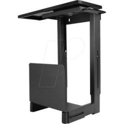 LINDY 40284 - Soporte para PC, montaje bajo mesa, extraíble y giratorio