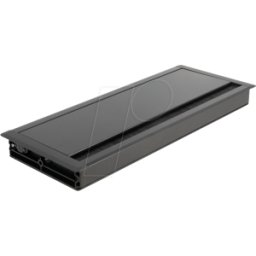 DELOCK 66859 - Pasacables para montaje en escritorio, cepillo, 300 x 120 x 28 m