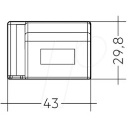 DELOCK 90549 - Funda protectora, para escáner anular DELOCK 90508