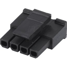 MOLEX 436450400 - Carcasa de crimpado Molex - Micro-Fit - 1 x 4 polos - hembra