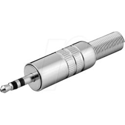 FREI KSSM 35 - Conector jack, 3,5 mm, estéreo, 3 polos