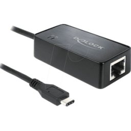 DELOCK 62642 - Tarjeta de red, USB 3.1, Gigabit Ethernet, 1 RJ45