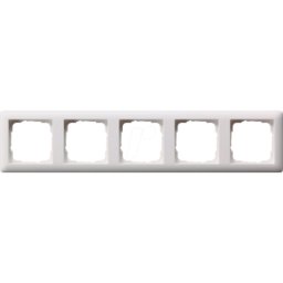 GIRA55 RA5 RWM - Montura en blanco puro opaco satinado, 5 aumentos