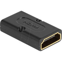 DELOCK 60019 - Adaptador HDMI de toma a toma 8K 60 Hz Metal