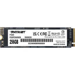 PATRIOT MEMORY P320P256GM28 - PATRIOT P320 SSD 256 GB, M.2 2280