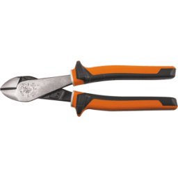 KLEIN TOOLS KLT 2000-28-EINS - Alicates de corte diagonal VDE, 210 mm, mango estrecho
