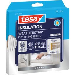 TESA 05417 - Sello de silicona tesamoll® Premium flexible, 6 m, transparente