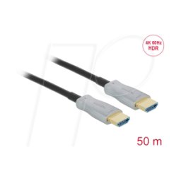 DELOCK 84133 - Cable óptico activo HDMI 4K 60 Hz 50 m