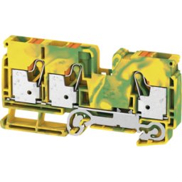 WEIDMÜLLER A3C 10 PE - Klippon® Connect feed-through terminal, A-series green/yellow