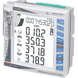 CARLO GAVAZZI WM40AV53H - Medidor de energía WM40, 3 fases, pantalla LCD, corriente