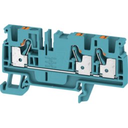 WEIDMÜLLER A3C 4 BL - Klippon® Connect feed-through terminal, A-series green/yellow