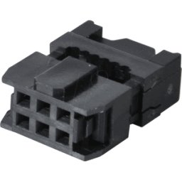 FREI PFL 6 - Conector hembra de montaje en poste, 6 pines, con protecci&oacut