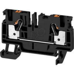 WEIDMÜLLER A2C 4 BK - Borne de paso Klippon® Connect, serie a negro