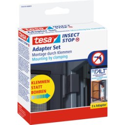 TESA 55419 AN - TESA® Parada de insectos, adaptador sin taladro, antracita
