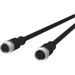 METZ CONNECT MC 142MDA22100 - Cable de sensor, M12, 5 polos, KU > KU, 10 m