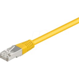 FREI PATCHKABEL 1,5GE - Cable Cat.5e de 1,5 m, amarillo, cable de red RJ45