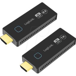LOGILINK LL HDW0102 - Juego de extensor HDMI, inalámbrico, 4K 30 Hz, 30 m