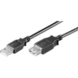 GOOBAY 68904 - Cable alargador USB 2.0 Hi-Speed de 3,0 m negro
