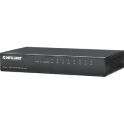 INTELLINET INT 523318 - Switch, 8 puertos, Fast Ethernet