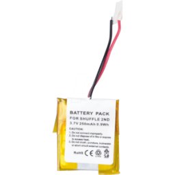 ECO GMBH AKKU IPD SH 2G 2 - Reproductor de MP3 batería para iPod Apple Shuffle 2G, Li